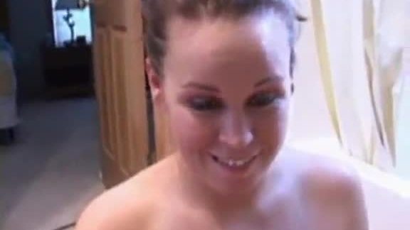 Busty amateur Brand handjob her boyfriend after shower