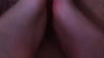 Footjob and cum in her feet